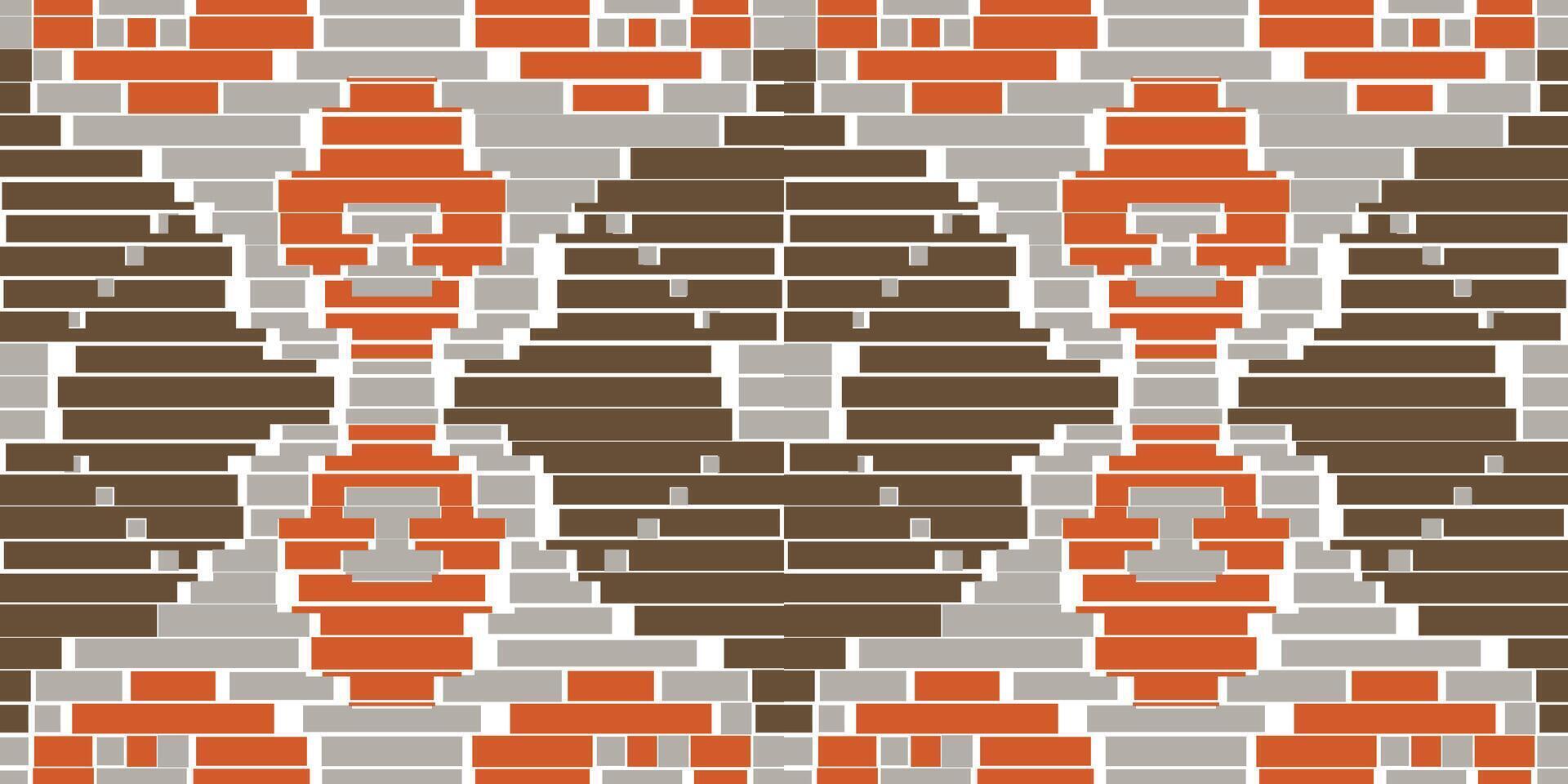 Retro Islamic Pattern Wallpaperfolk Embroidery, Aztec Geometric Ornament Print. Design for Carpet, Wallpaper, Clothing, Wrapping, Fabric vector