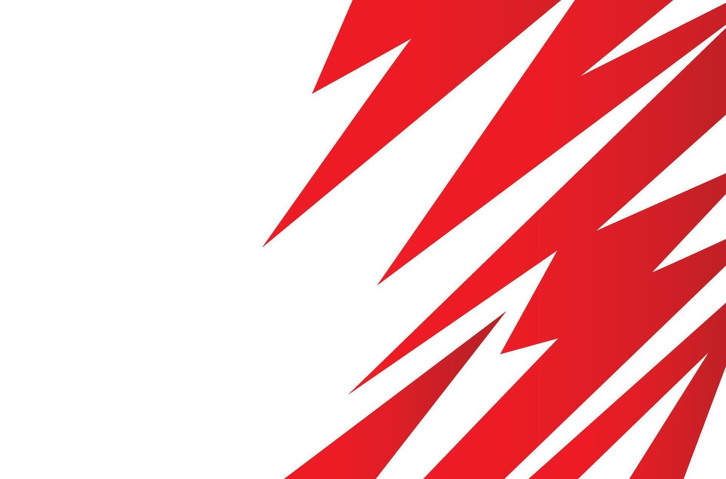 Abstract background with red gradient zigzag line pattern and some copy space area vector