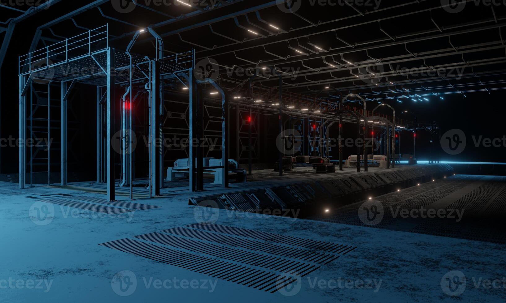 Military base science fiction roof dome concept 3d rendering wallpaper background photo