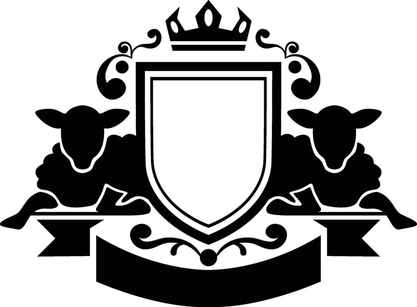 Royal Sheep Brand vector