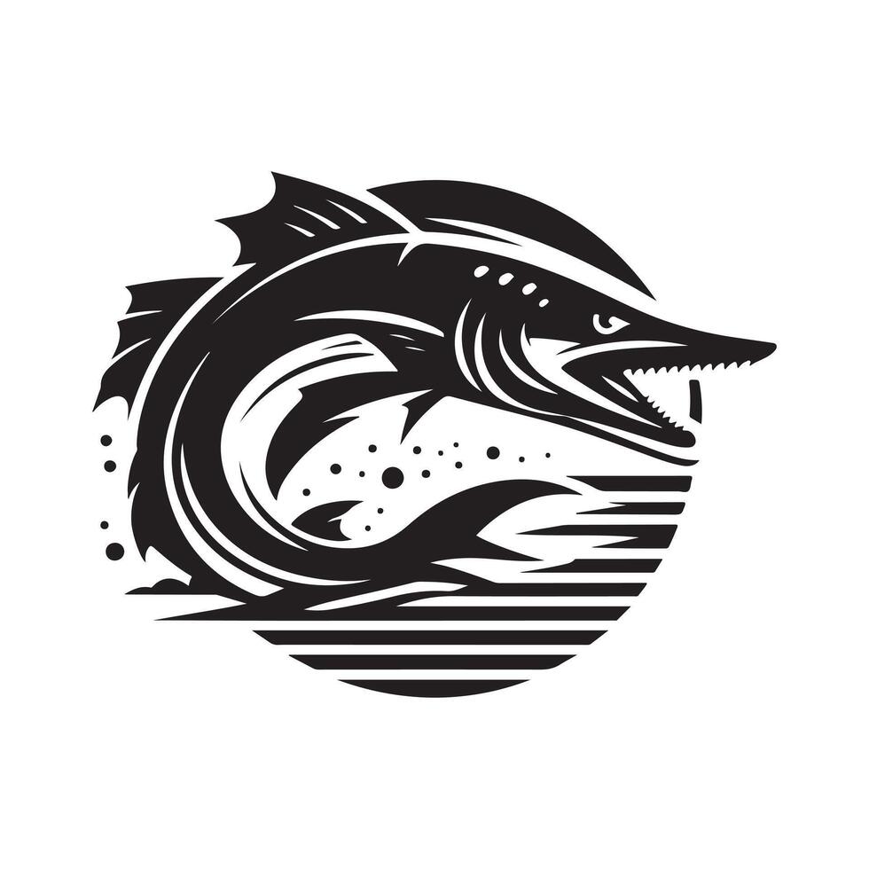 Barracuda Black Image for Web Use vector