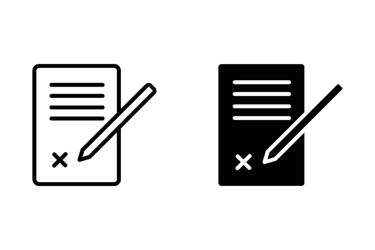 Note icon set. for mobile concept and web design. illustration vector