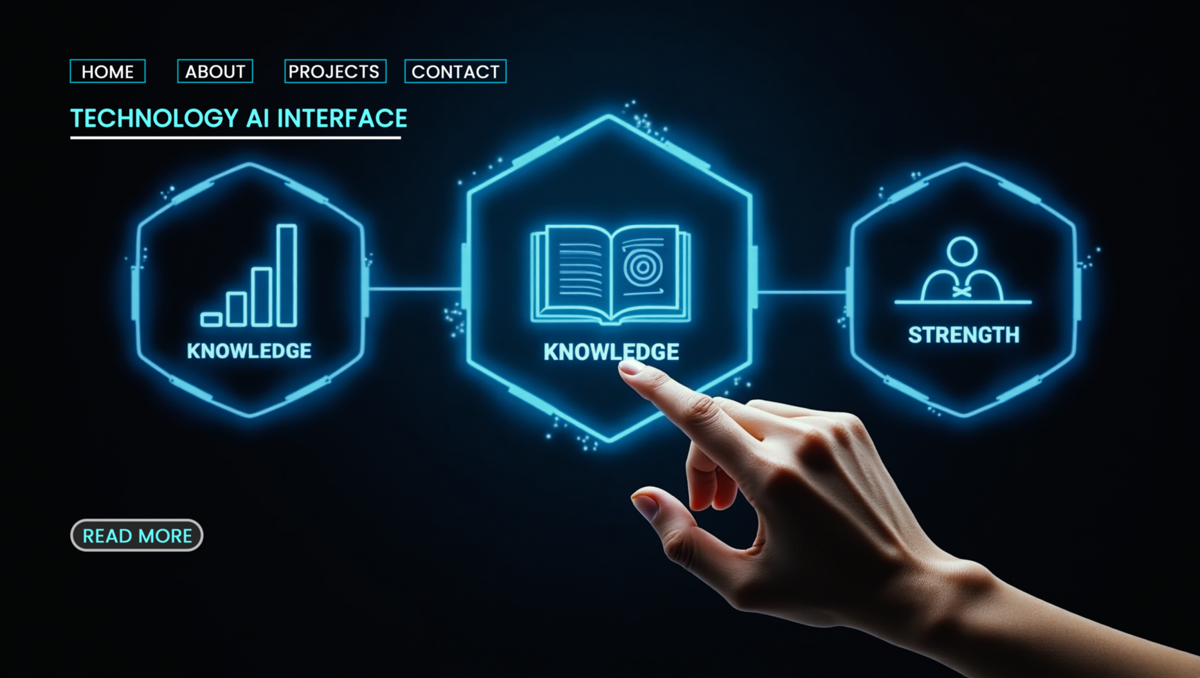 Futuristic cyber networking and artificial intelligence in modern hi tech technology banners psd