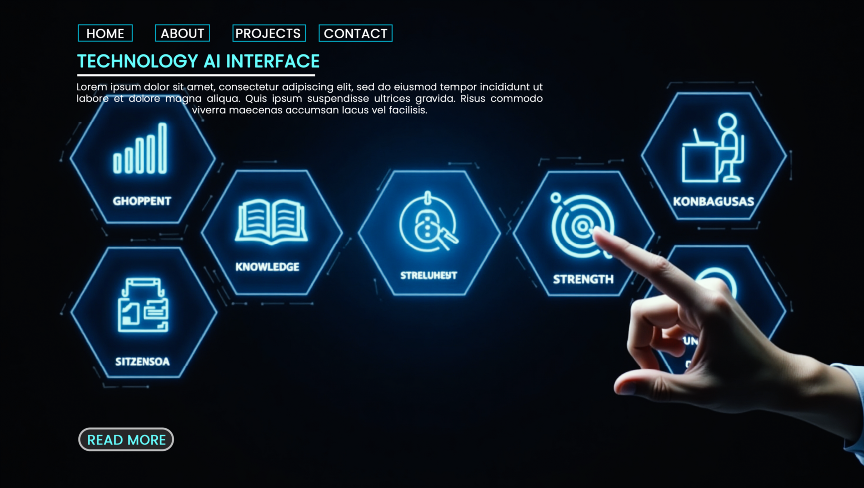 Digital connection and artificial intelligence in futuristic hi tech technology banners concept psd