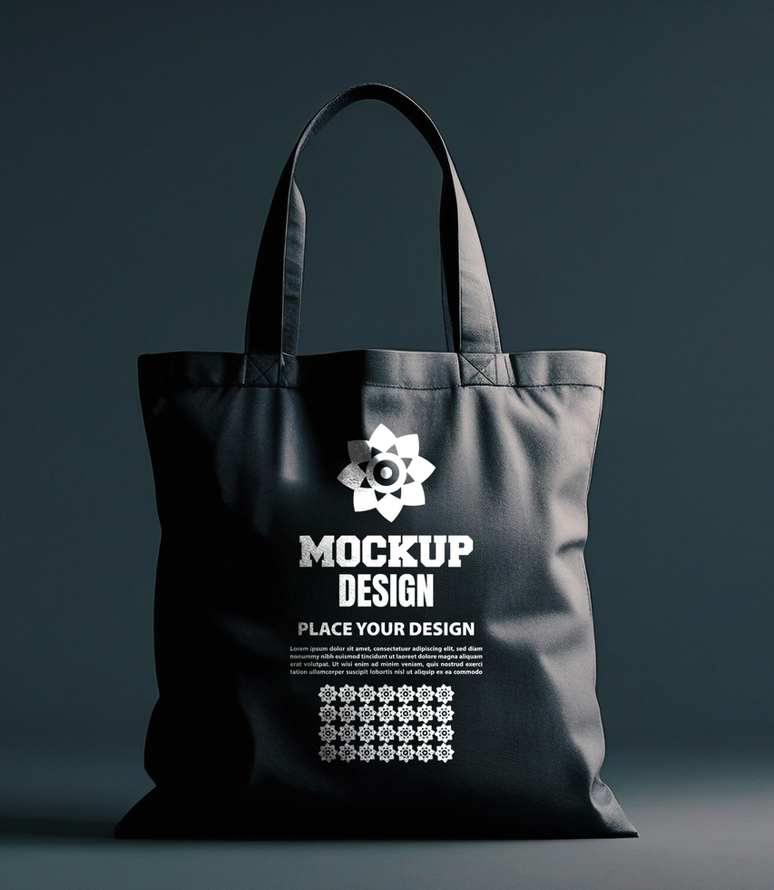 Versatile tote bag mock up featuring a high quality white tote for showcasing stylish design ideas psd