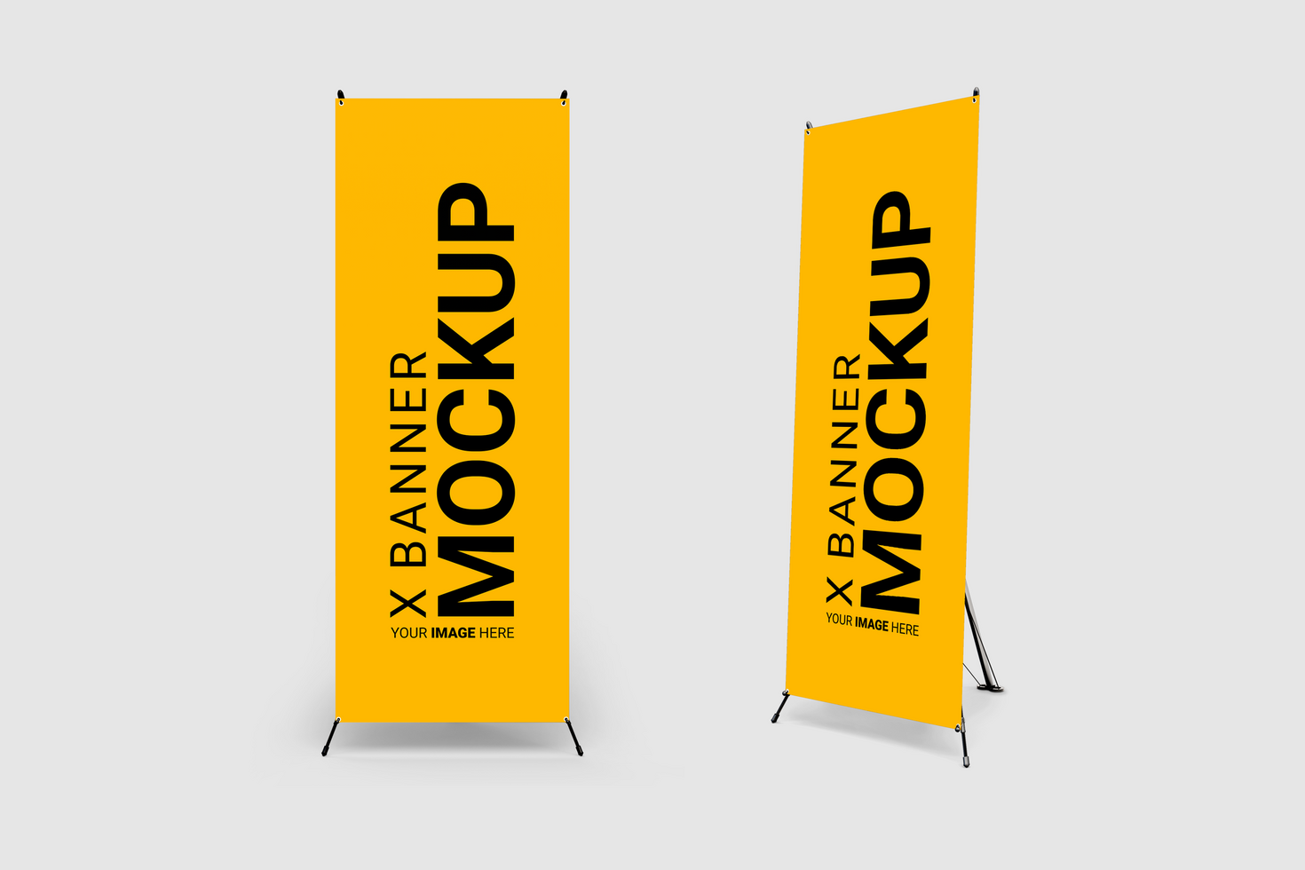 2 X BANNER MOCKUP psd