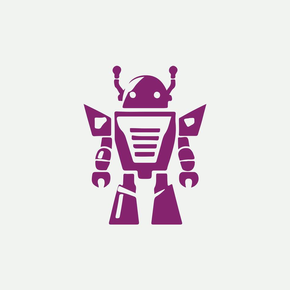 Genesis Robot Logo Design vector