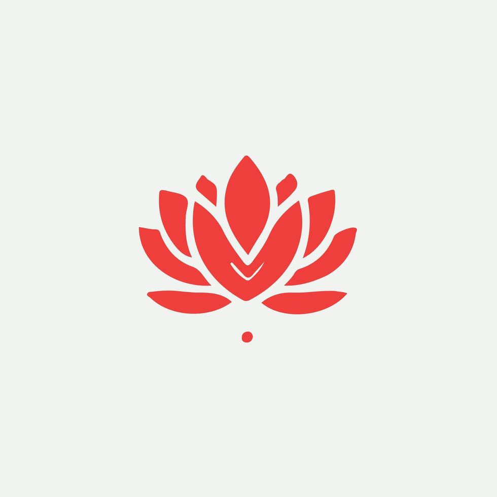 Essence Linear Lotus Logo vector