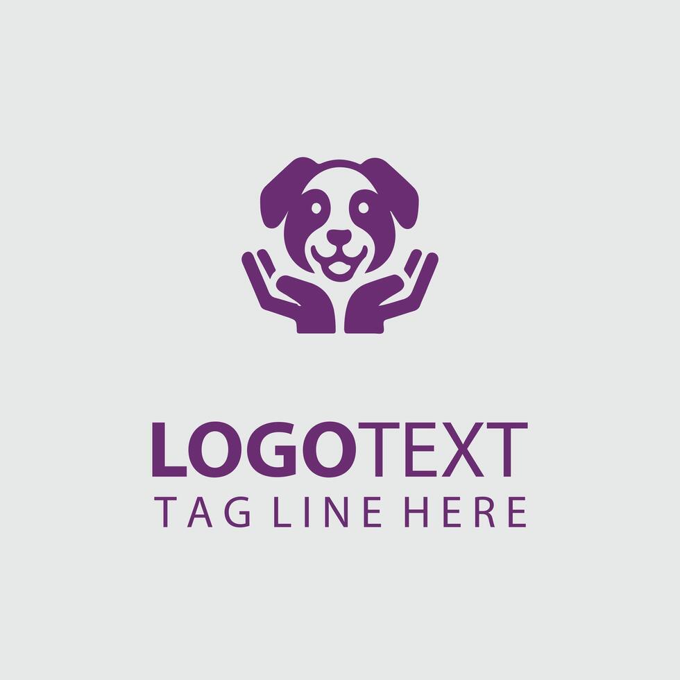 Baxter Friendly Dog design vector