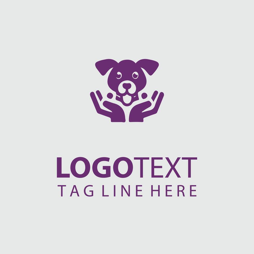 Bear Friendly Dog design vector