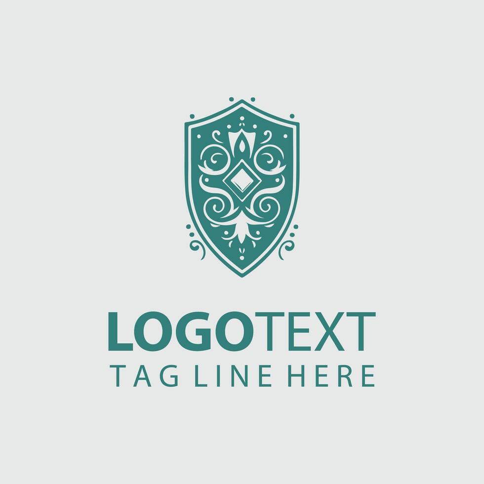 The Refined Touch Elegant Classic Logo vector