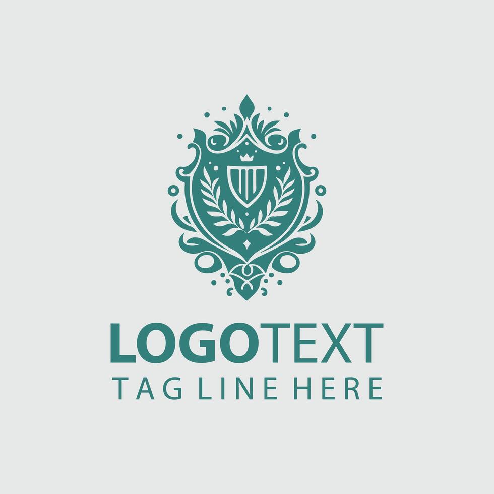Golden Aura Elegant Classic Logo vector