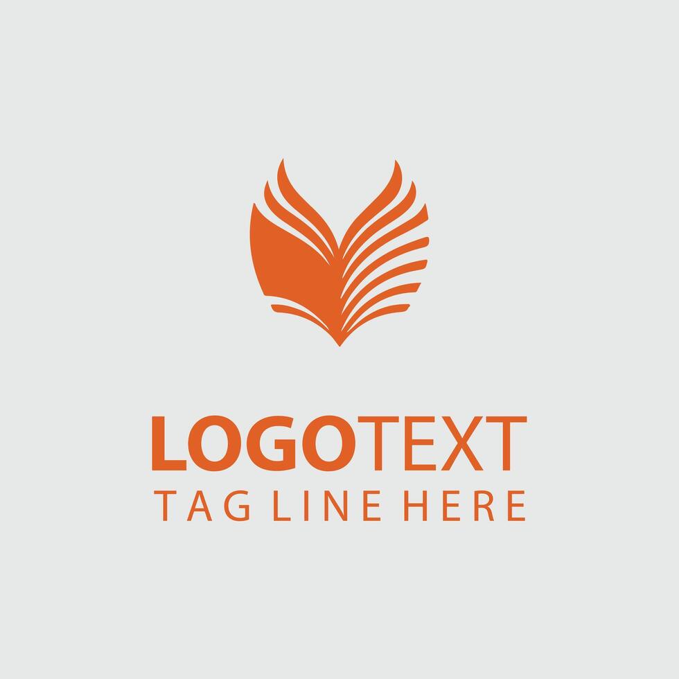 Abstract Concepts Abstract Book Pages logo vector