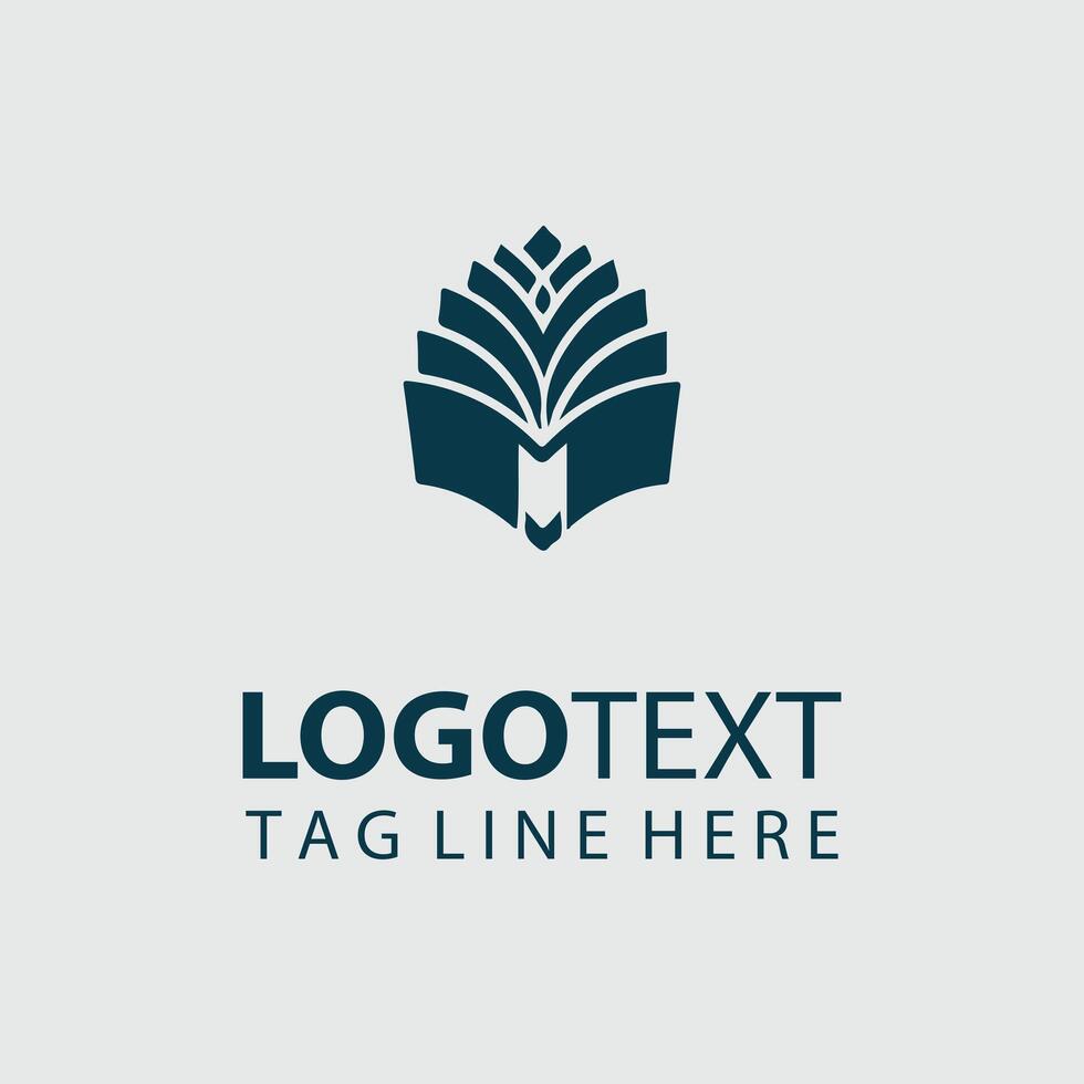 Open Pages Abstract Book Pages logo vector