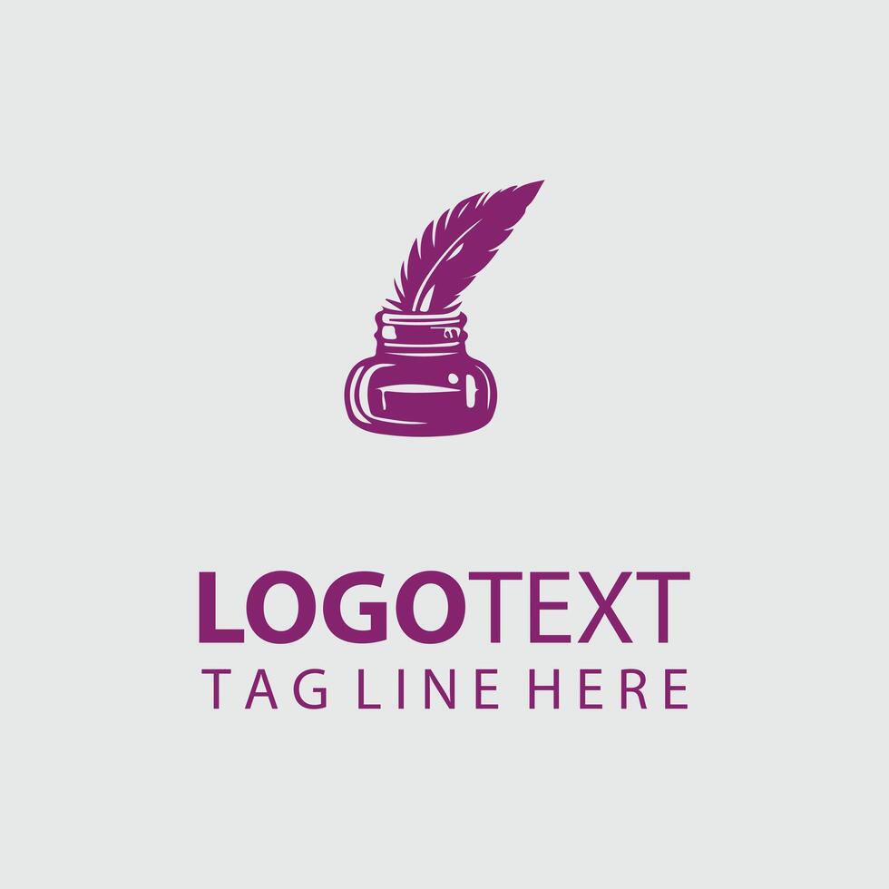 The Quill Loom Logo vector