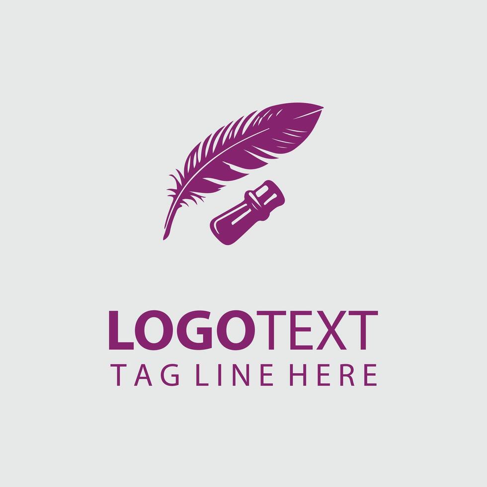 Quill And Serenity Logo vector