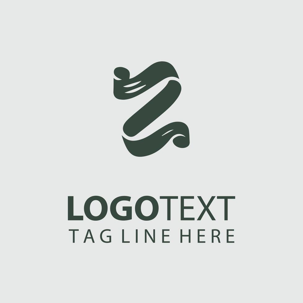 Satin Sparkle Ribbon logo vector
