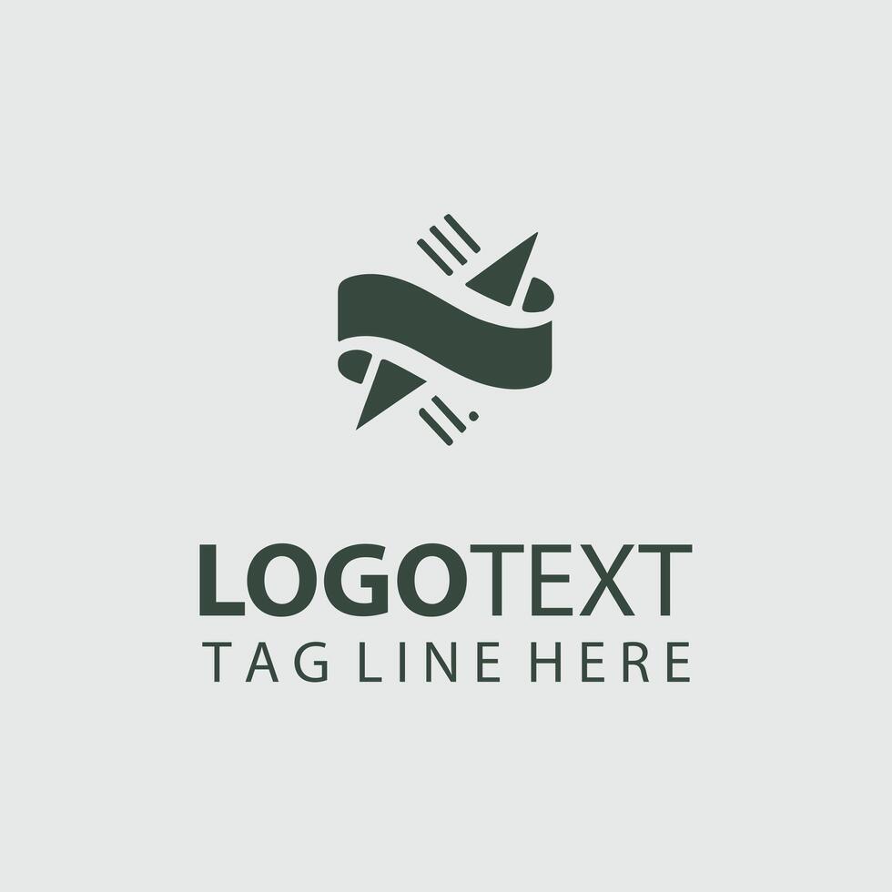 The Bow Studio Ribbon logo vector