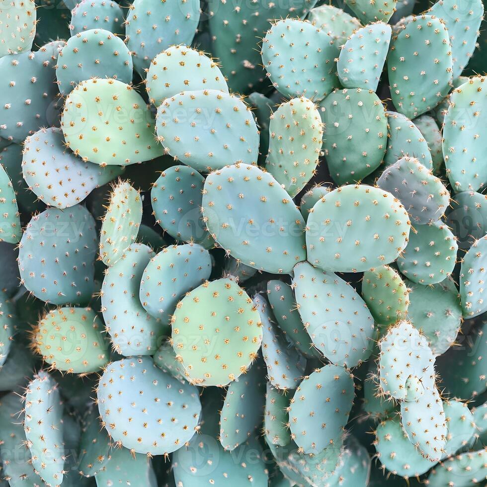 Succulent close up macro green shoot background. Succulent background. photo