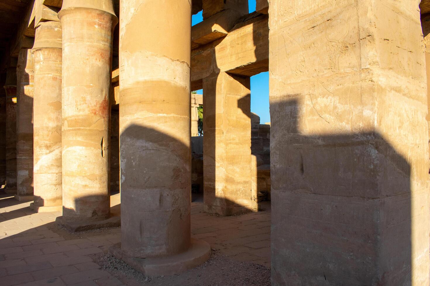 14.10.24 Luxor, Egypt Ruins of The Karnak Temple Complex. Temples, pylons, chapels, and other buildings near Luxor, Egypt photo