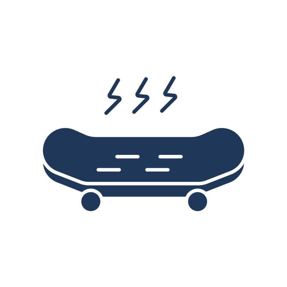 skate icons Flat style design vector