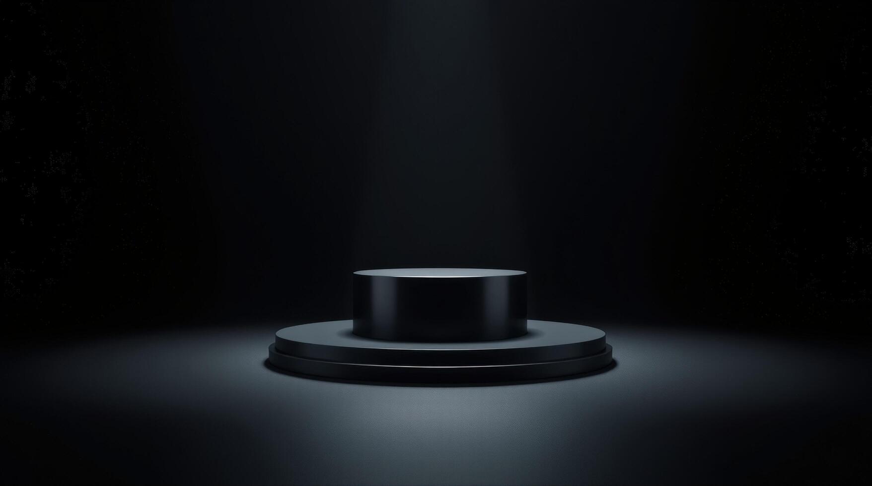 Geometric Composition with a Dark Minimalist Theme photo