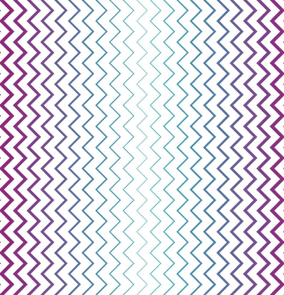 Purple Seamless Pattern Wave Curly Zig Zag Lines Illustration Design vector