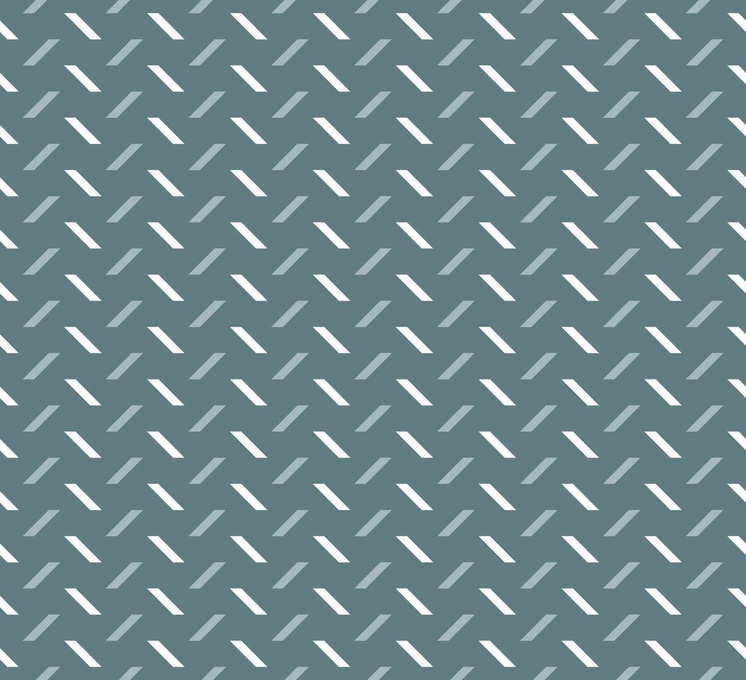 Chrome Metal Diamond Seamless Pattern Wave Curly Zig Zag Lines Illustration Design vector