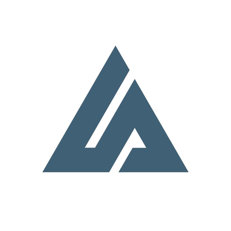 Letter A Letter S Logo Template illustration design vector