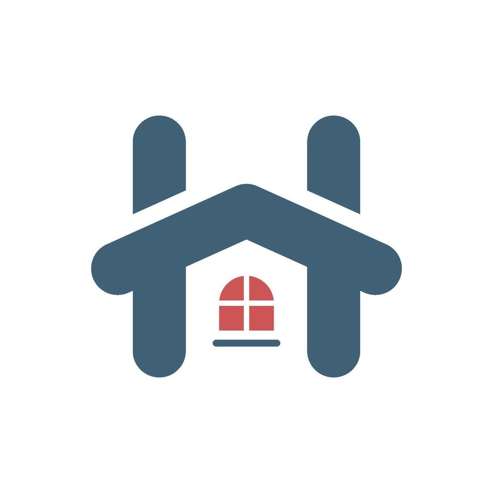 Home Letter H Logo Template illustration design vector