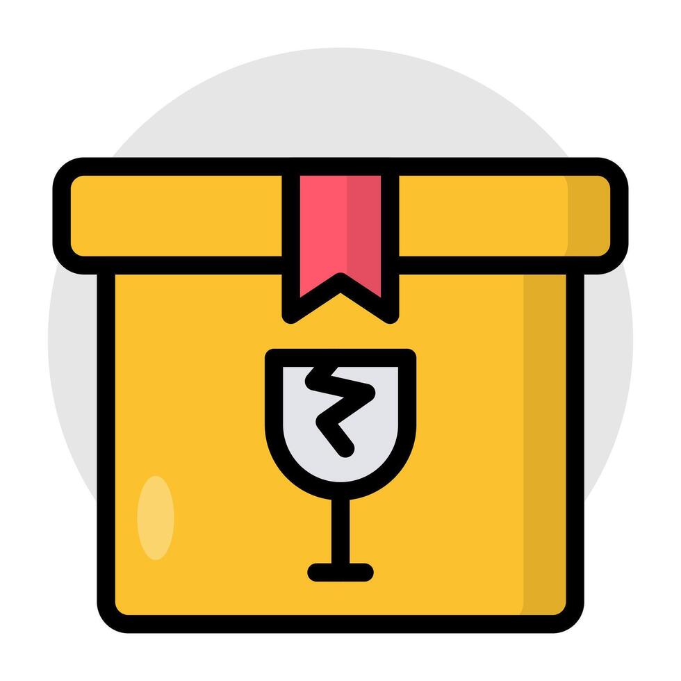 Modifiable of fragile parcel vector