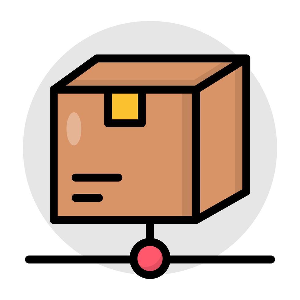 An editable design of carton vector