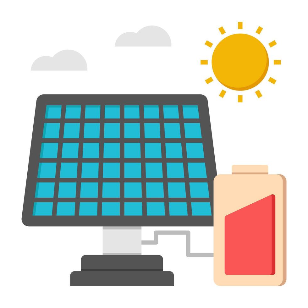 Perfect design icon of solar energy vector