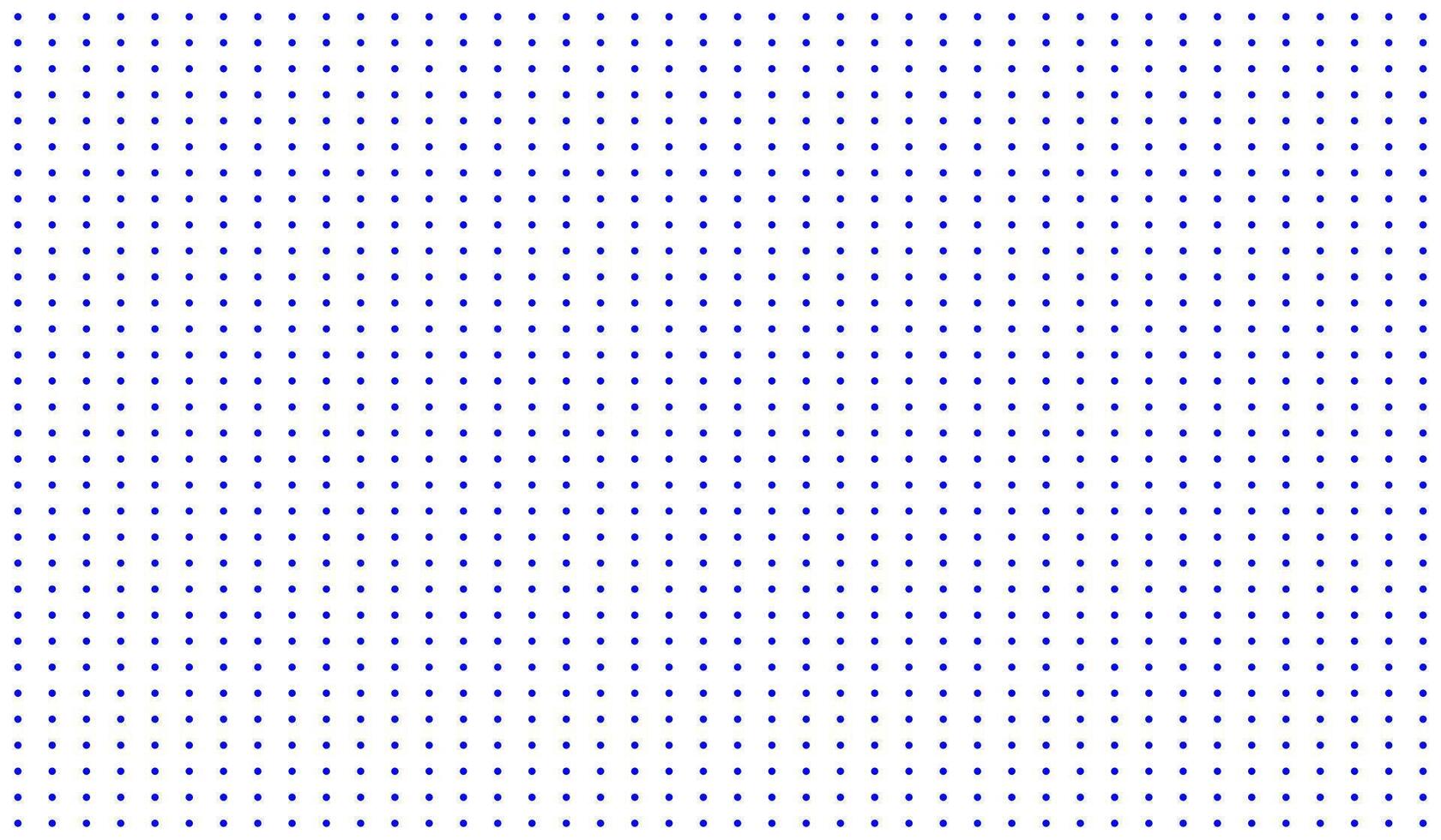 Seamless Halftone Dot Pattern with Small Blue Dots on a White Background vector