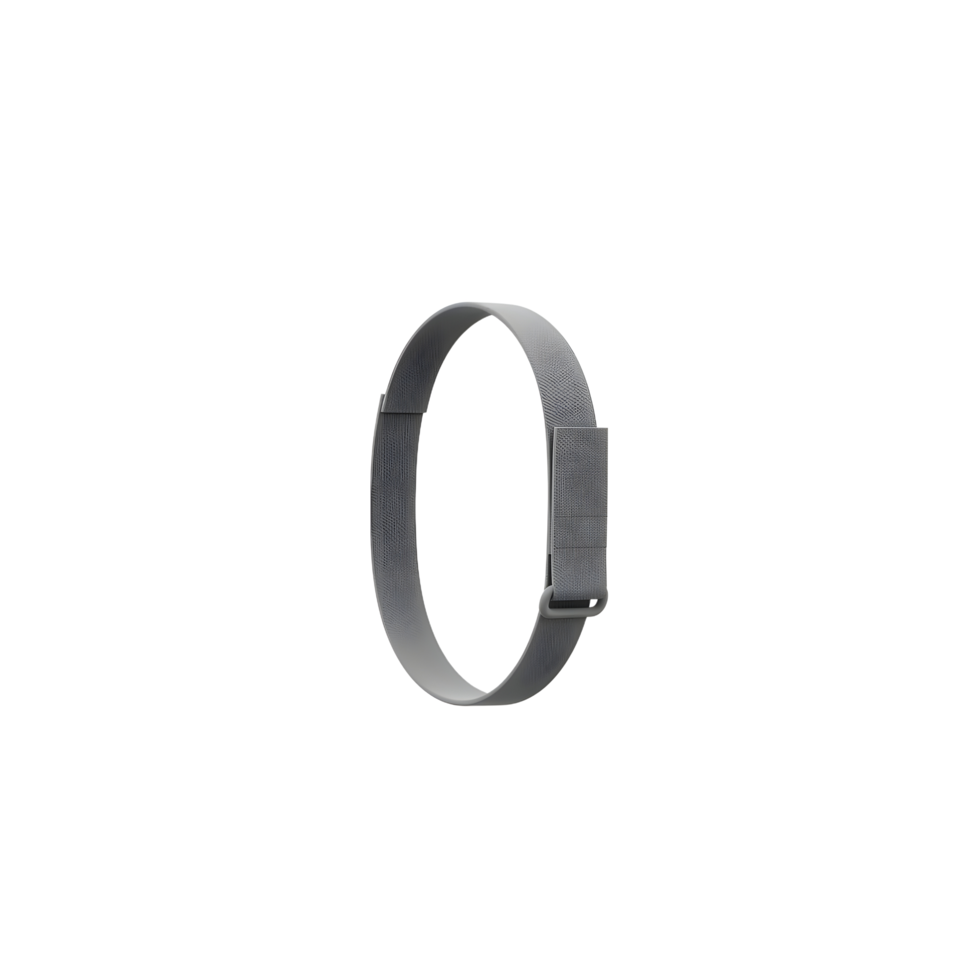 Adjustable Gray Fabric Headband Strap for Devices png