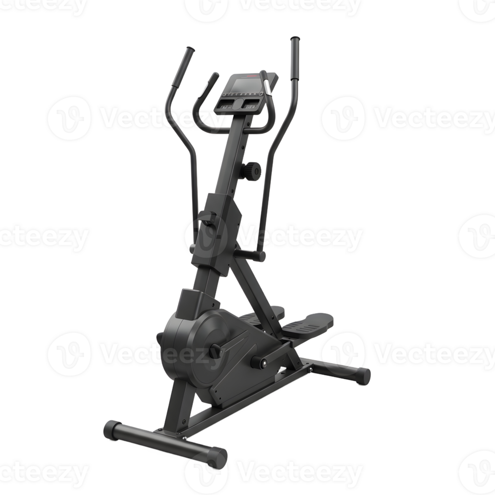 Black Vertical Climber Exercise Machine for Home Gym png