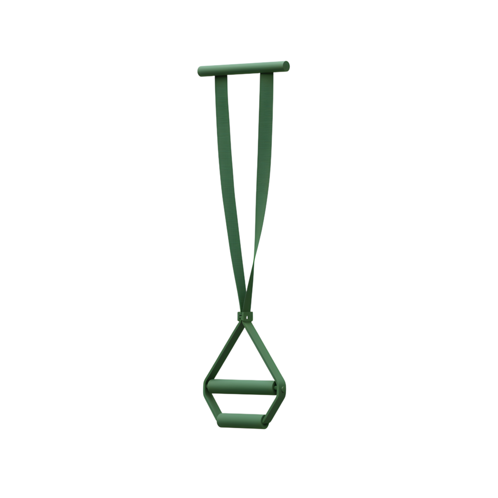 Green Suspension Training Straps Fitness Exercise Equipment png