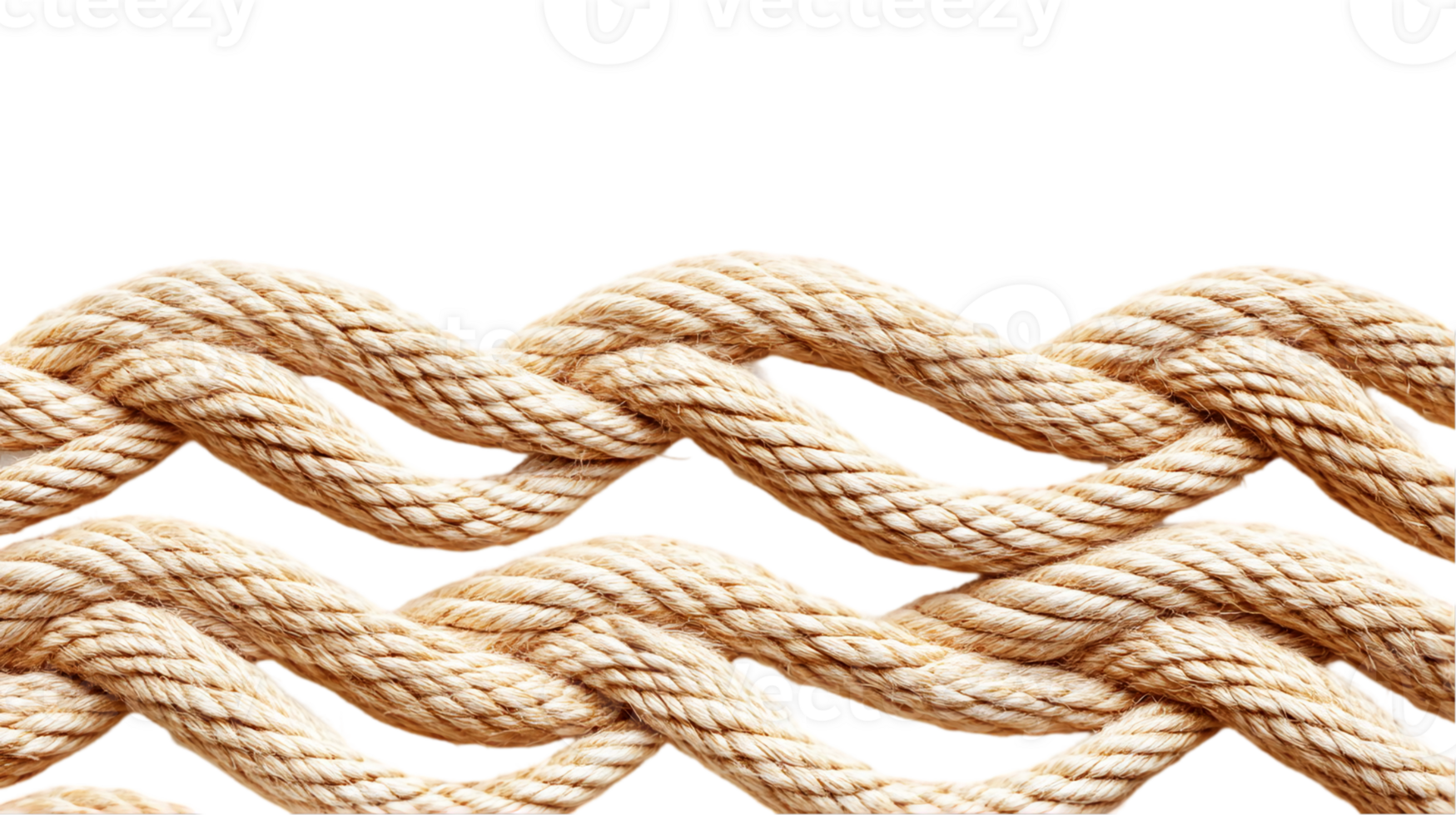 Beige Natural Woven Rope Texture Background cord isolated on transparent background png