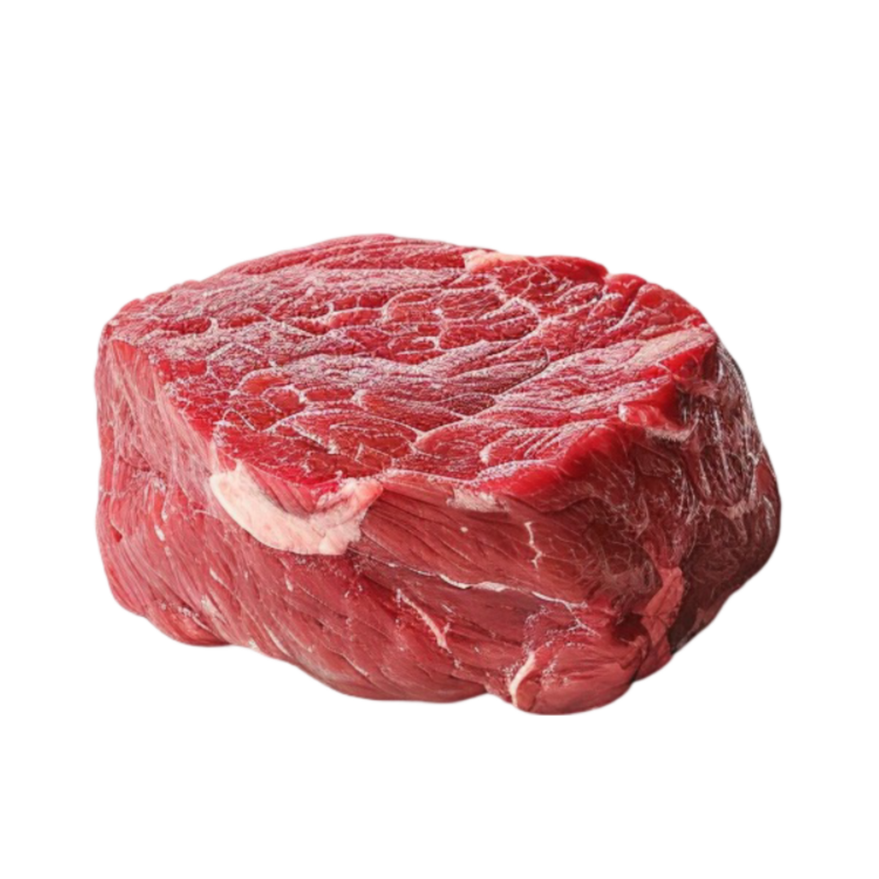 retangular peça do vermelho carne com gordo camada png