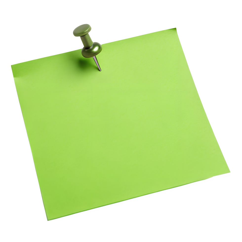 Blank Memo Sticky Notes Paper png