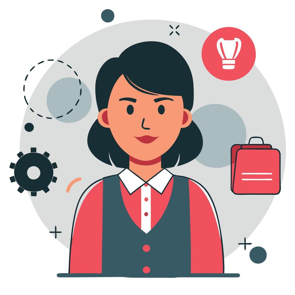 Illustrated Concept of a Warm and Friendly Greeting vector