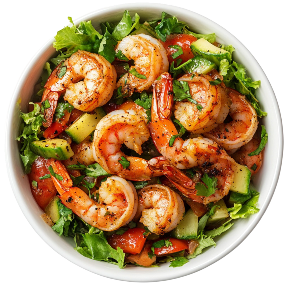 Shrimp Seafood Fresh Meal Isolated Transparent png