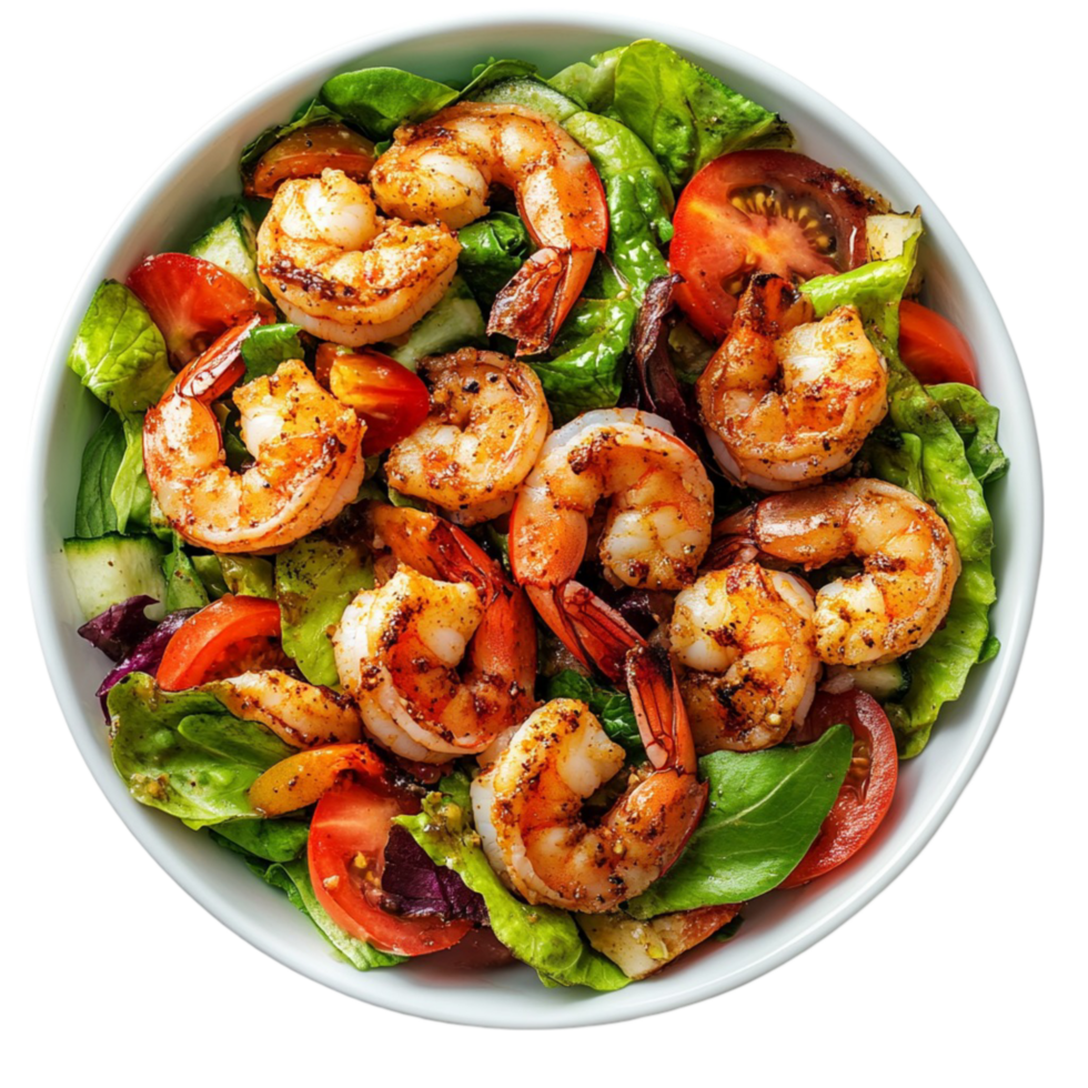 Juicy Shrimp Gourmet Seafood Cuisine Transparent Isolated png