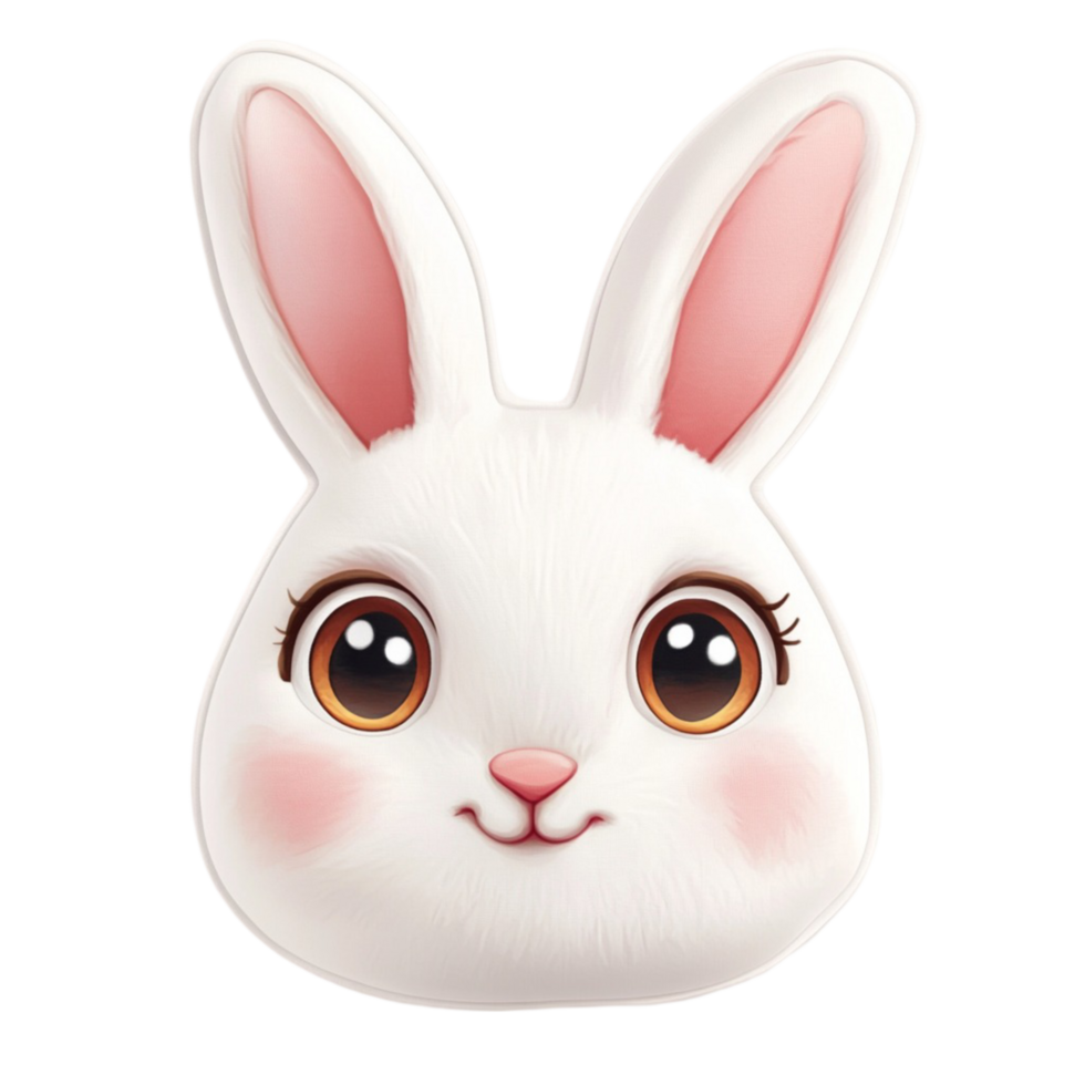 Bunny Rabbit Isolated On Transparent Background png