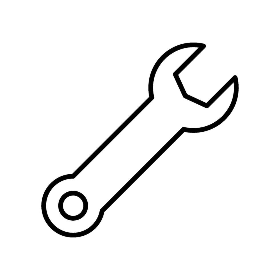 Wrench icon templates vector