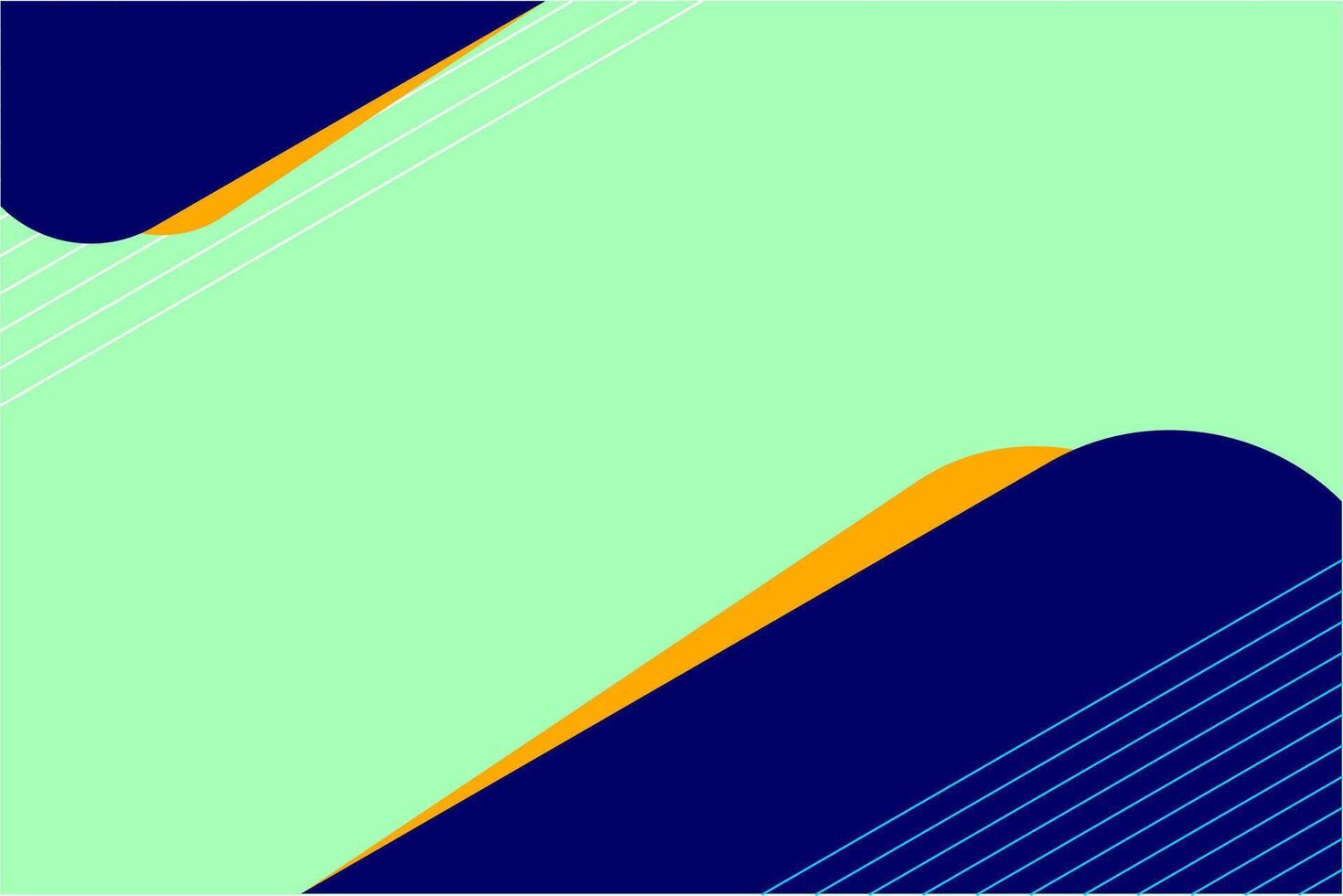 Abstract background in green and blue ornaments vector