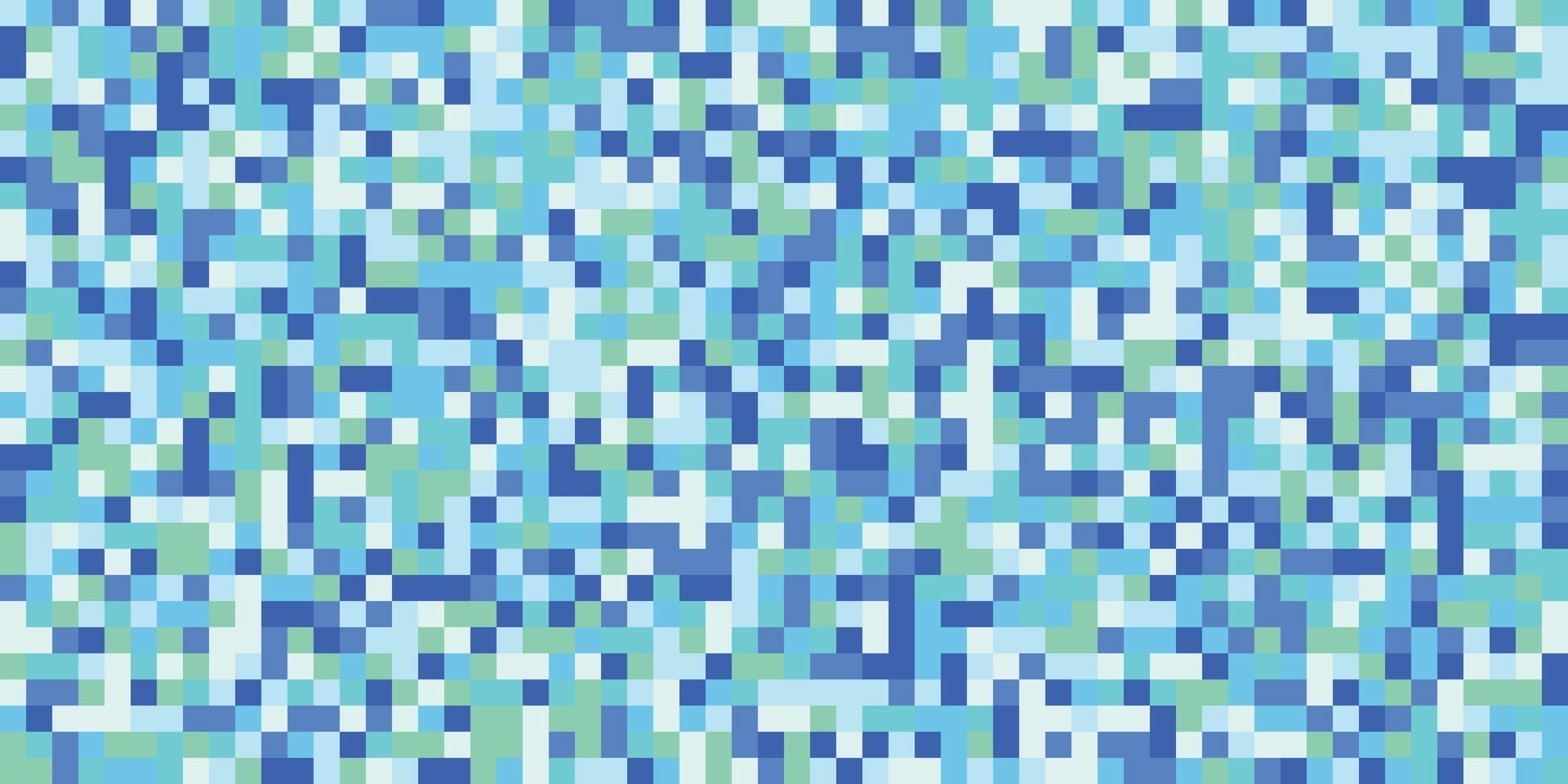 Blue Pixel Abstract Background vector