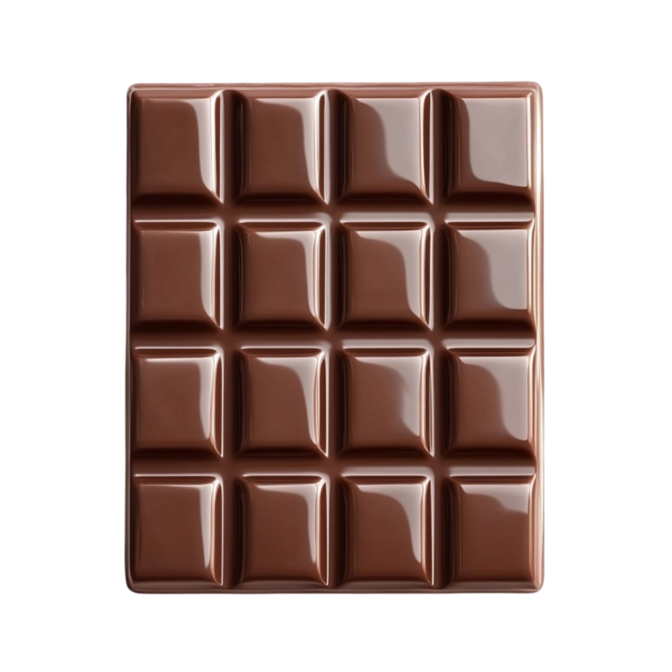 Delicious Chocolate Bar On Transparent Background png