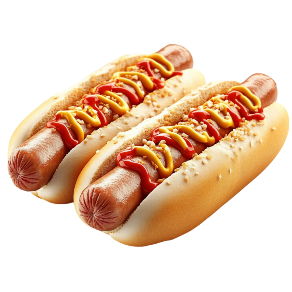 Hot Dog Bun With Ketchup Classic Transparent Background png