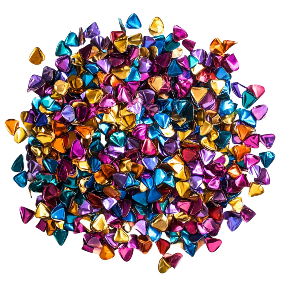 Shining Confetti Background Transparent Background png